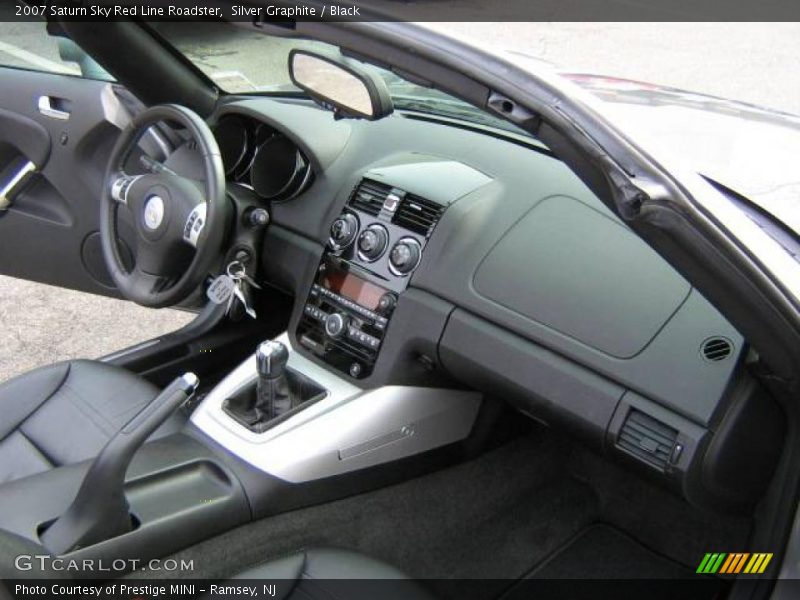 Silver Graphite / Black 2007 Saturn Sky Red Line Roadster