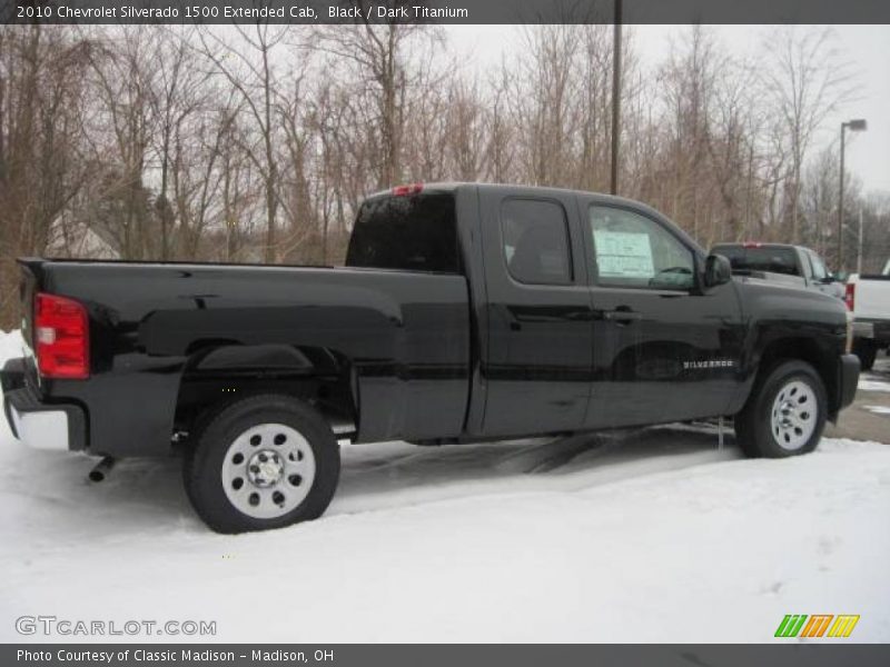 Black / Dark Titanium 2010 Chevrolet Silverado 1500 Extended Cab