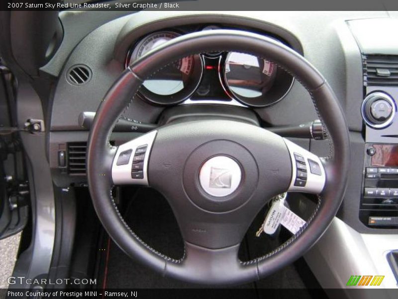 Silver Graphite / Black 2007 Saturn Sky Red Line Roadster