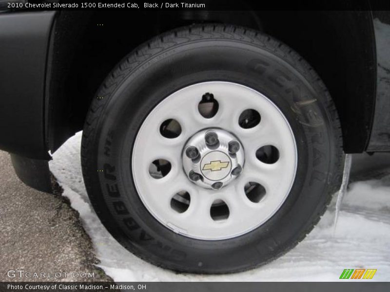 Black / Dark Titanium 2010 Chevrolet Silverado 1500 Extended Cab