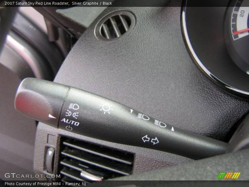 Silver Graphite / Black 2007 Saturn Sky Red Line Roadster