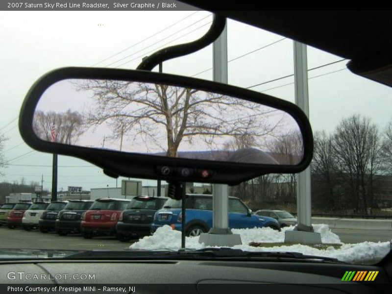 Silver Graphite / Black 2007 Saturn Sky Red Line Roadster