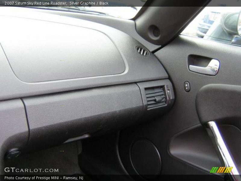 Silver Graphite / Black 2007 Saturn Sky Red Line Roadster