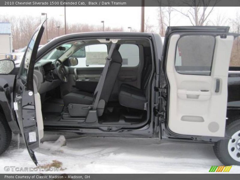 Black / Dark Titanium 2010 Chevrolet Silverado 1500 Extended Cab