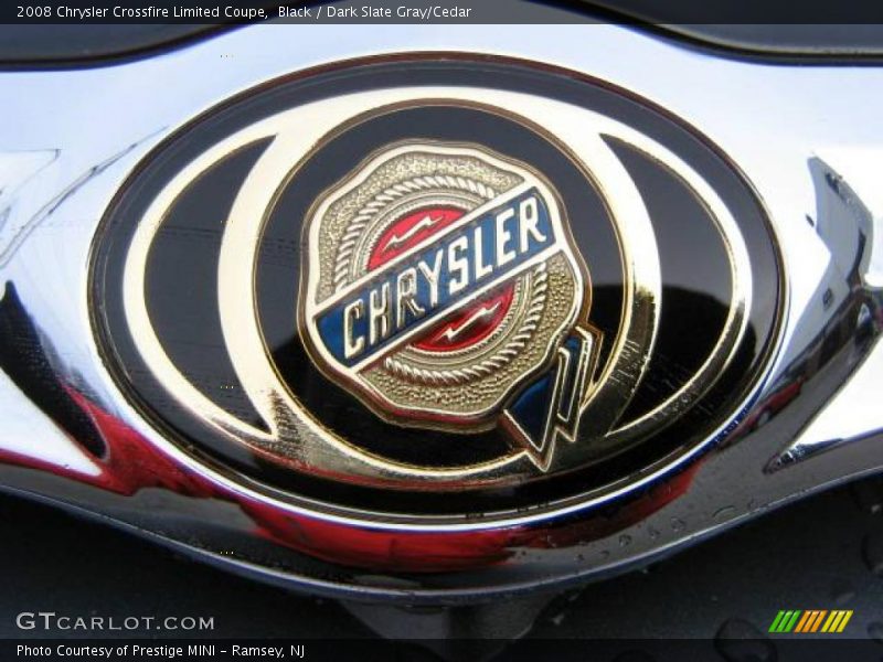 Black / Dark Slate Gray/Cedar 2008 Chrysler Crossfire Limited Coupe