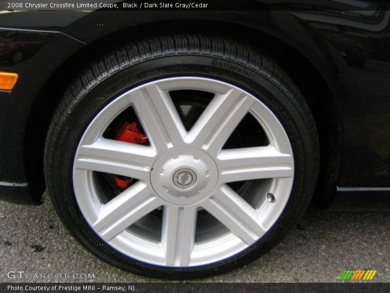 Black / Dark Slate Gray/Cedar 2008 Chrysler Crossfire Limited Coupe