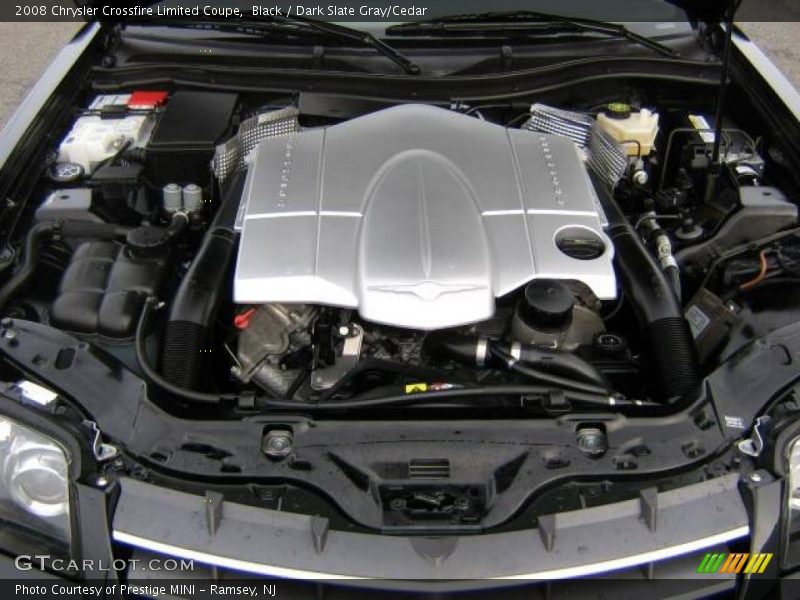 Black / Dark Slate Gray/Cedar 2008 Chrysler Crossfire Limited Coupe