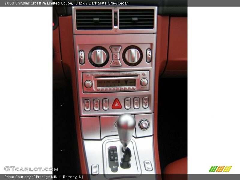 Black / Dark Slate Gray/Cedar 2008 Chrysler Crossfire Limited Coupe