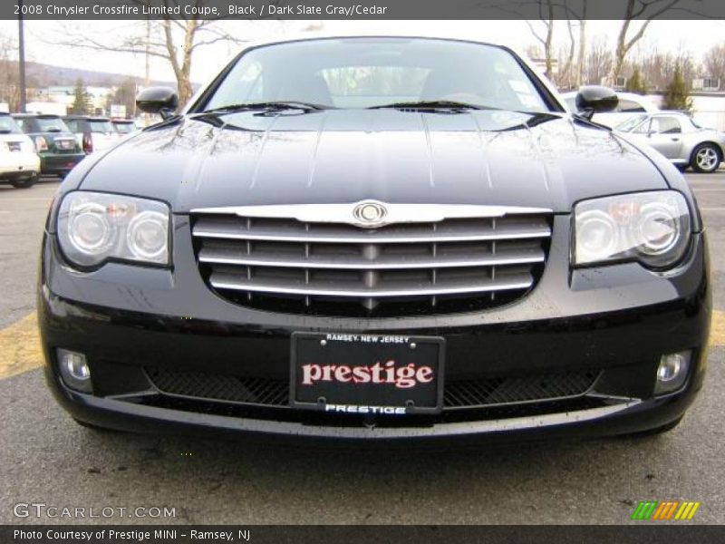 Black / Dark Slate Gray/Cedar 2008 Chrysler Crossfire Limited Coupe