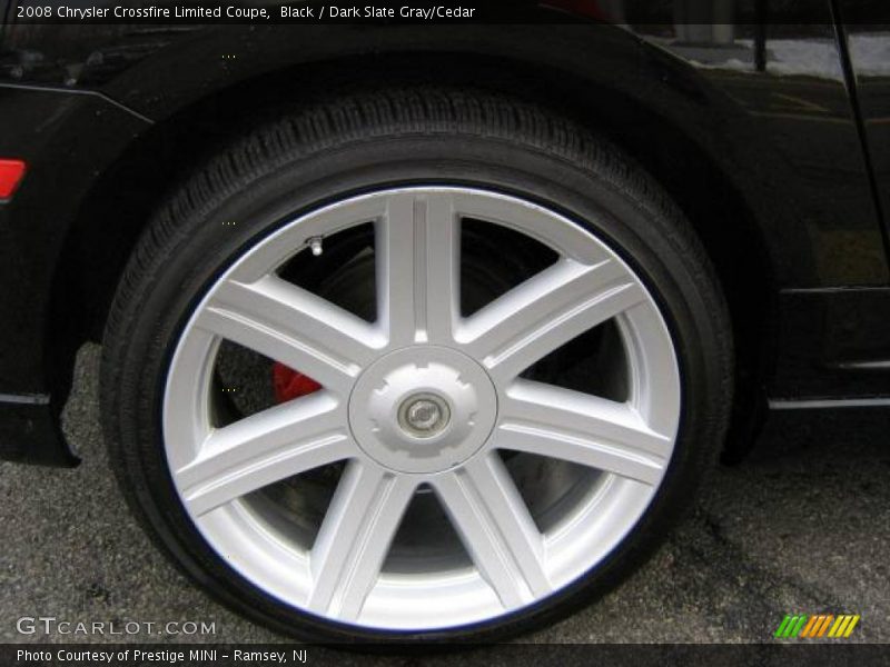 Black / Dark Slate Gray/Cedar 2008 Chrysler Crossfire Limited Coupe