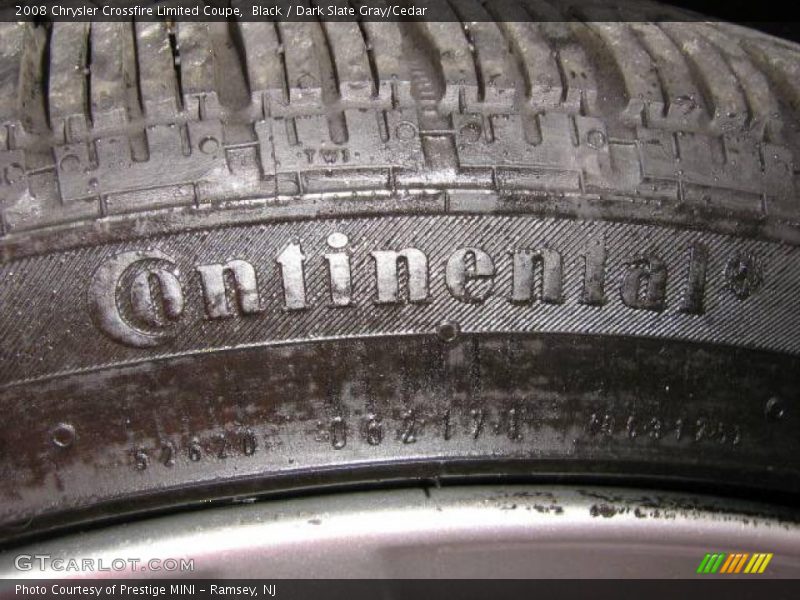 Black / Dark Slate Gray/Cedar 2008 Chrysler Crossfire Limited Coupe