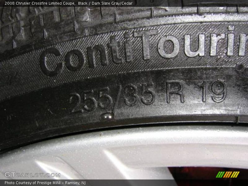 Black / Dark Slate Gray/Cedar 2008 Chrysler Crossfire Limited Coupe