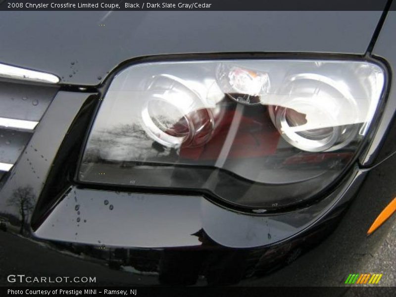 Black / Dark Slate Gray/Cedar 2008 Chrysler Crossfire Limited Coupe