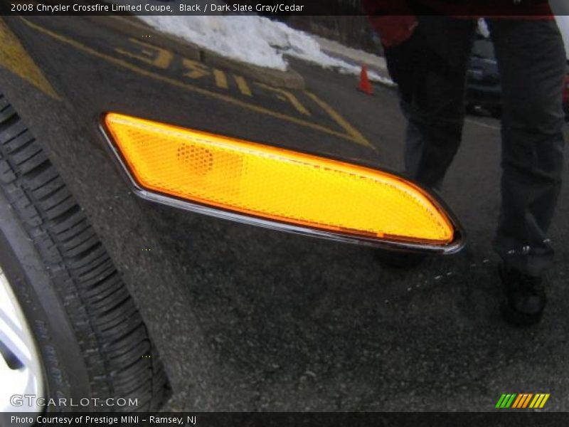 Black / Dark Slate Gray/Cedar 2008 Chrysler Crossfire Limited Coupe