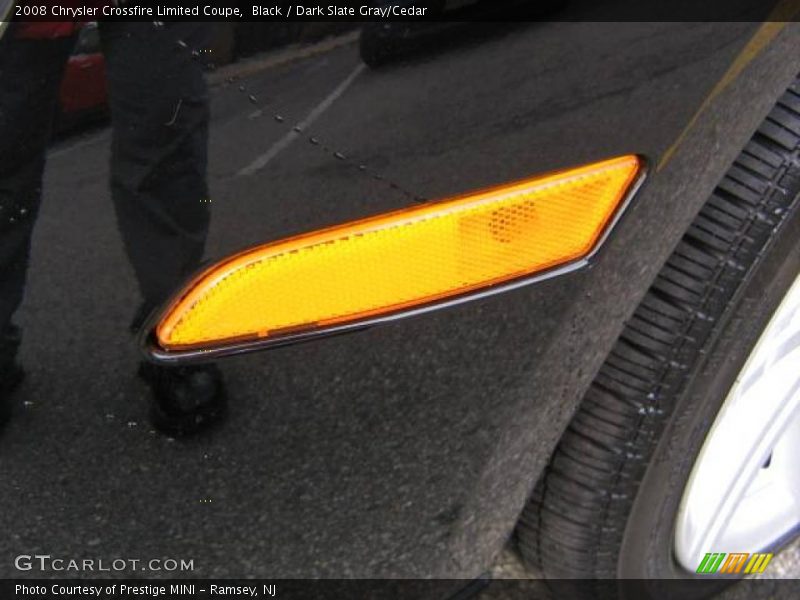 Black / Dark Slate Gray/Cedar 2008 Chrysler Crossfire Limited Coupe