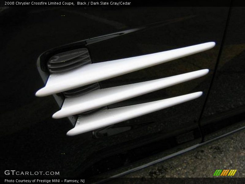 Black / Dark Slate Gray/Cedar 2008 Chrysler Crossfire Limited Coupe