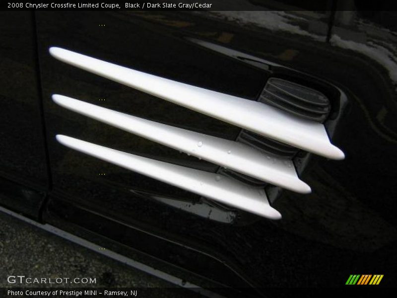 Black / Dark Slate Gray/Cedar 2008 Chrysler Crossfire Limited Coupe