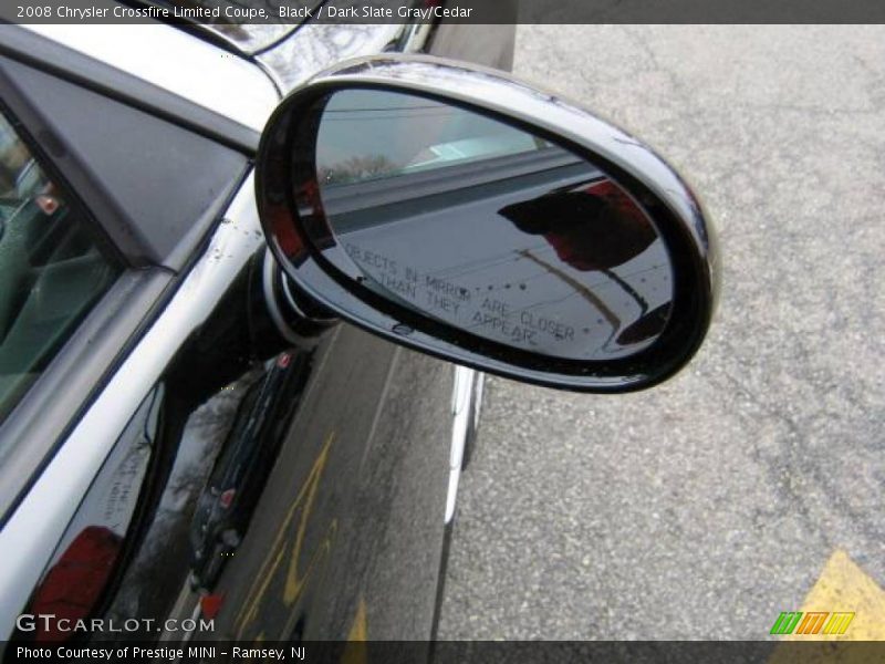 Black / Dark Slate Gray/Cedar 2008 Chrysler Crossfire Limited Coupe