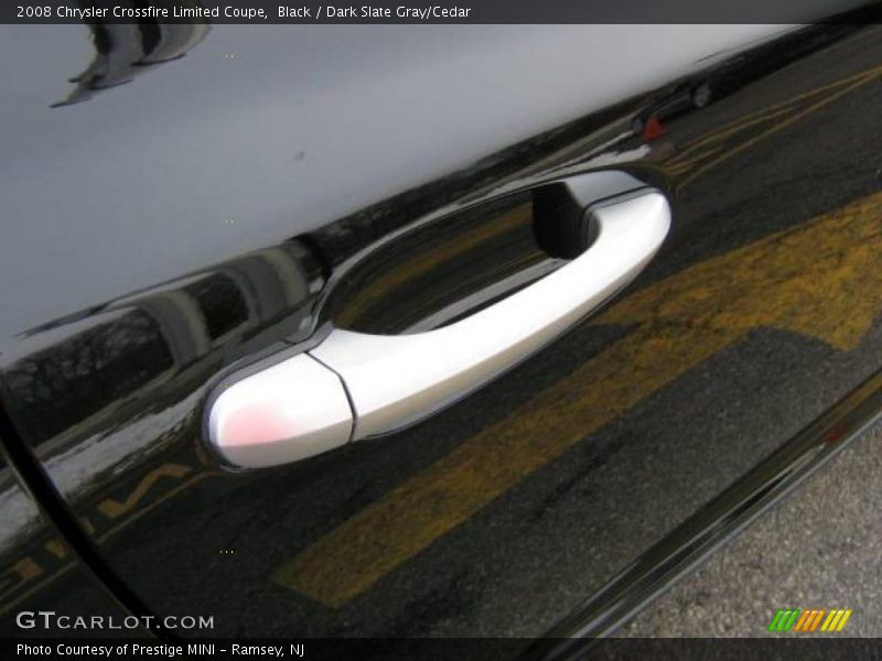 Black / Dark Slate Gray/Cedar 2008 Chrysler Crossfire Limited Coupe