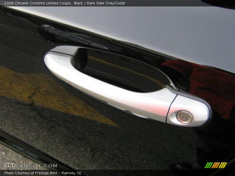 Black / Dark Slate Gray/Cedar 2008 Chrysler Crossfire Limited Coupe