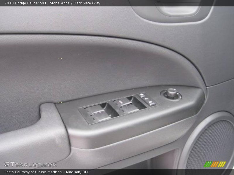 Stone White / Dark Slate Gray 2010 Dodge Caliber SXT