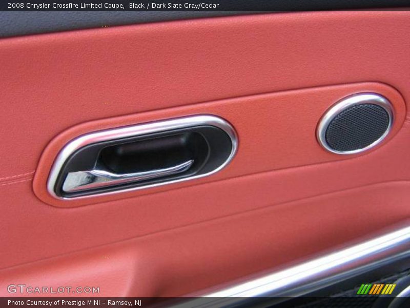 Black / Dark Slate Gray/Cedar 2008 Chrysler Crossfire Limited Coupe
