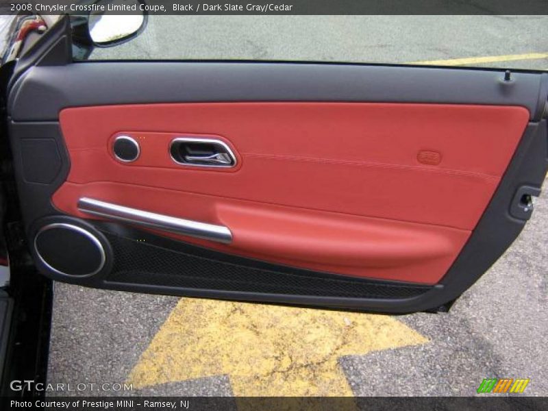 Black / Dark Slate Gray/Cedar 2008 Chrysler Crossfire Limited Coupe