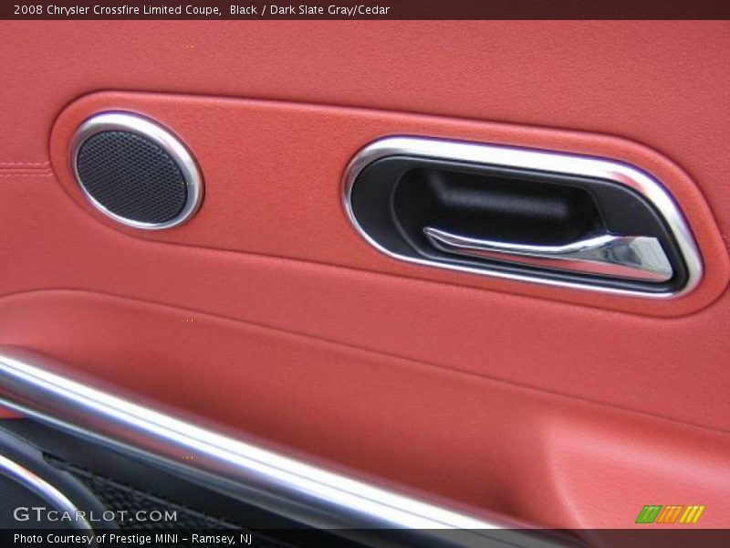 Black / Dark Slate Gray/Cedar 2008 Chrysler Crossfire Limited Coupe