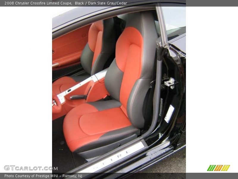 Black / Dark Slate Gray/Cedar 2008 Chrysler Crossfire Limited Coupe