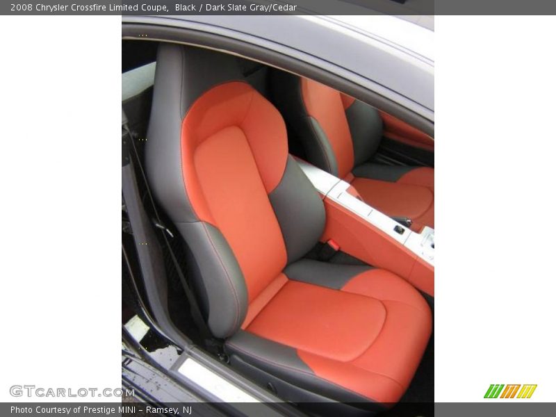 Black / Dark Slate Gray/Cedar 2008 Chrysler Crossfire Limited Coupe