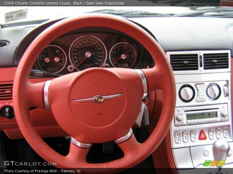 Black / Dark Slate Gray/Cedar 2008 Chrysler Crossfire Limited Coupe