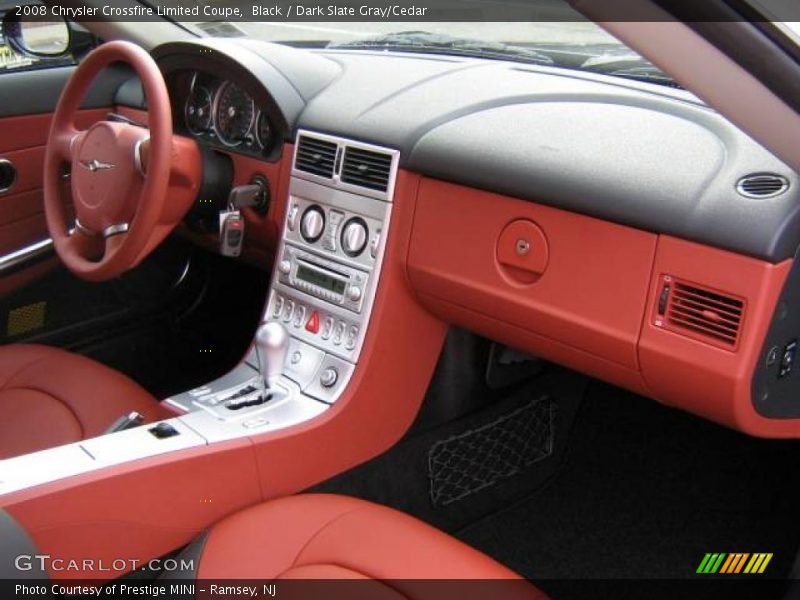 Black / Dark Slate Gray/Cedar 2008 Chrysler Crossfire Limited Coupe