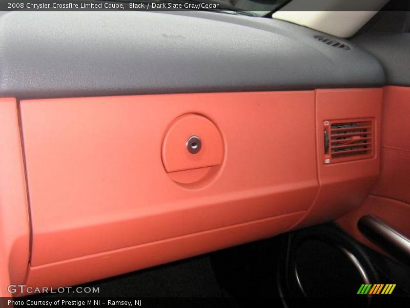 Black / Dark Slate Gray/Cedar 2008 Chrysler Crossfire Limited Coupe