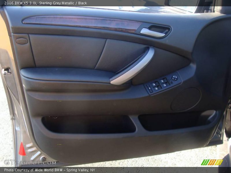 Sterling Grey Metallic / Black 2006 BMW X5 3.0i