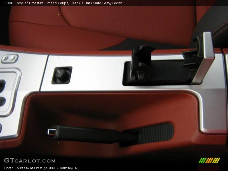 Black / Dark Slate Gray/Cedar 2008 Chrysler Crossfire Limited Coupe