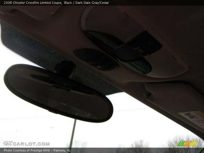 Black / Dark Slate Gray/Cedar 2008 Chrysler Crossfire Limited Coupe