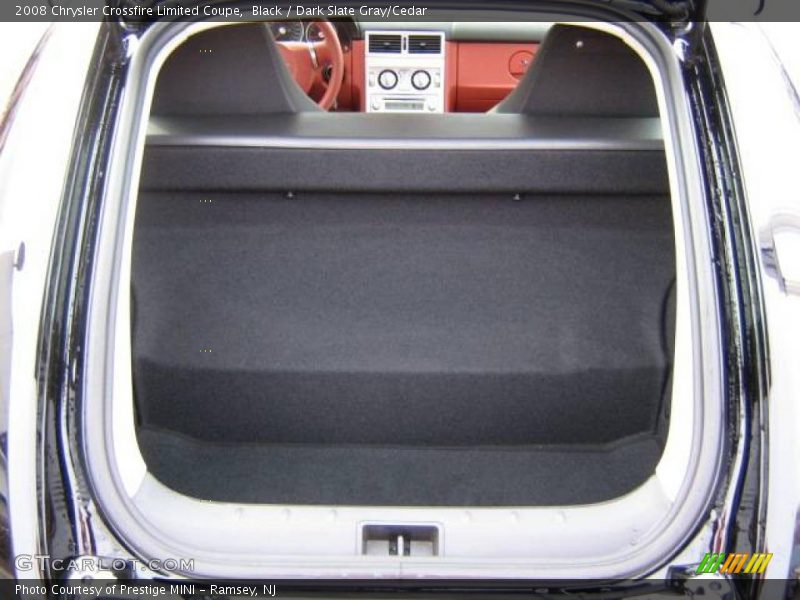 Black / Dark Slate Gray/Cedar 2008 Chrysler Crossfire Limited Coupe