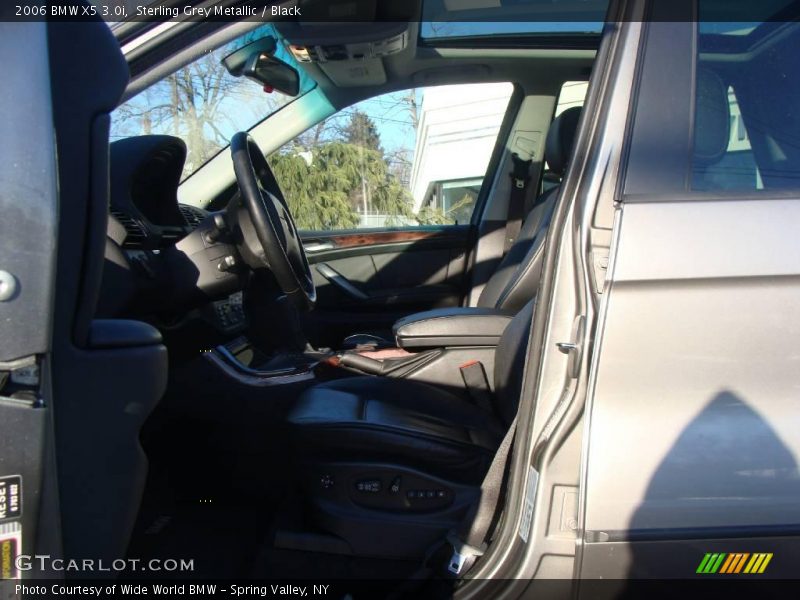 Sterling Grey Metallic / Black 2006 BMW X5 3.0i