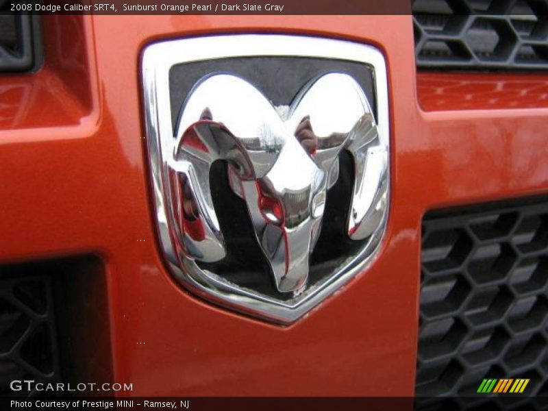 Sunburst Orange Pearl / Dark Slate Gray 2008 Dodge Caliber SRT4