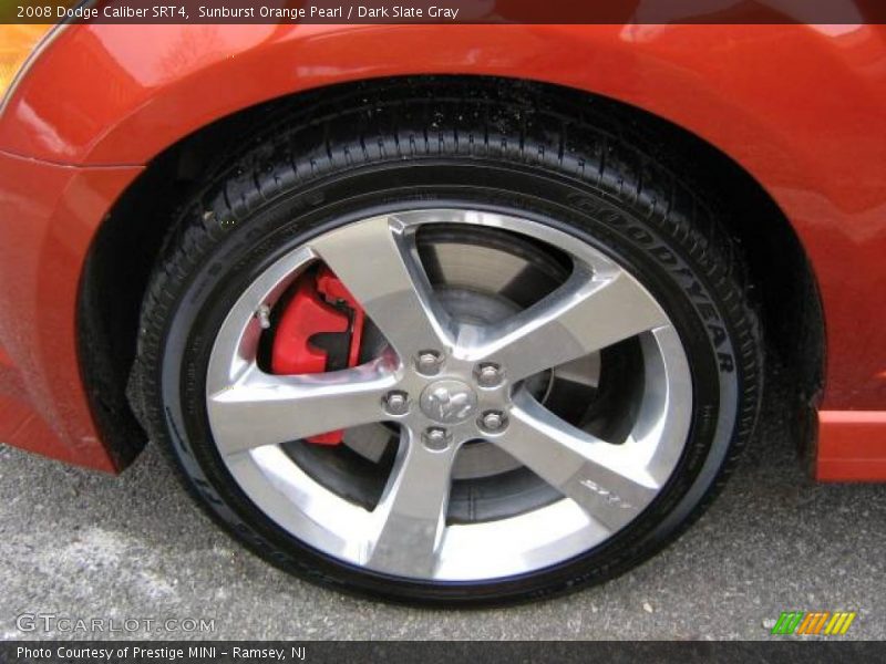 Sunburst Orange Pearl / Dark Slate Gray 2008 Dodge Caliber SRT4