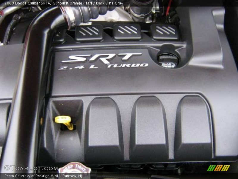 Sunburst Orange Pearl / Dark Slate Gray 2008 Dodge Caliber SRT4