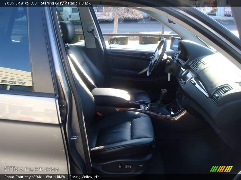 Sterling Grey Metallic / Black 2006 BMW X5 3.0i