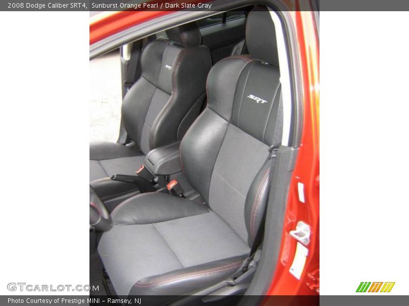 Sunburst Orange Pearl / Dark Slate Gray 2008 Dodge Caliber SRT4