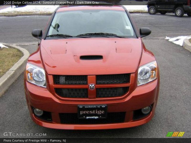 Sunburst Orange Pearl / Dark Slate Gray 2008 Dodge Caliber SRT4