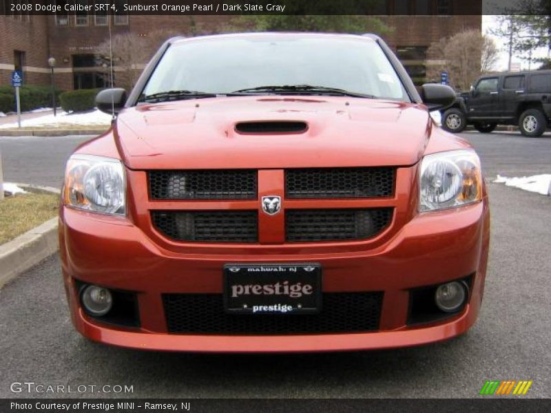 Sunburst Orange Pearl / Dark Slate Gray 2008 Dodge Caliber SRT4