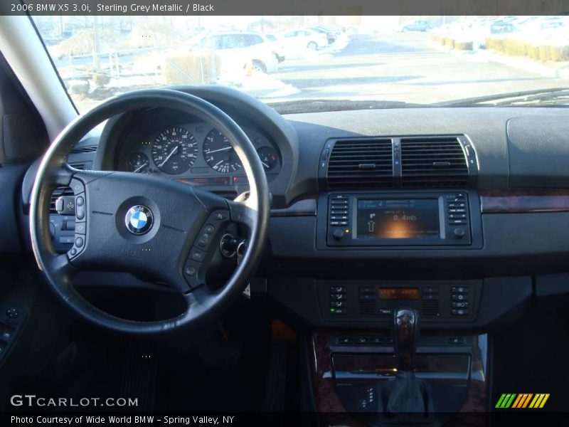 Sterling Grey Metallic / Black 2006 BMW X5 3.0i