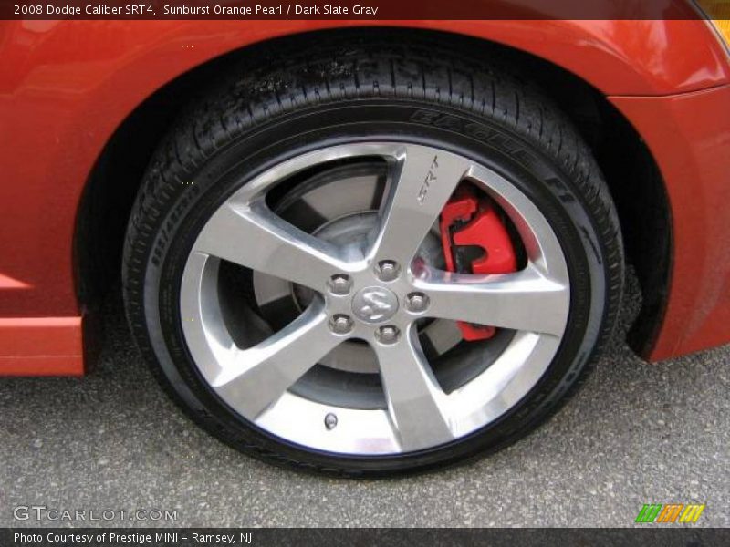 Sunburst Orange Pearl / Dark Slate Gray 2008 Dodge Caliber SRT4