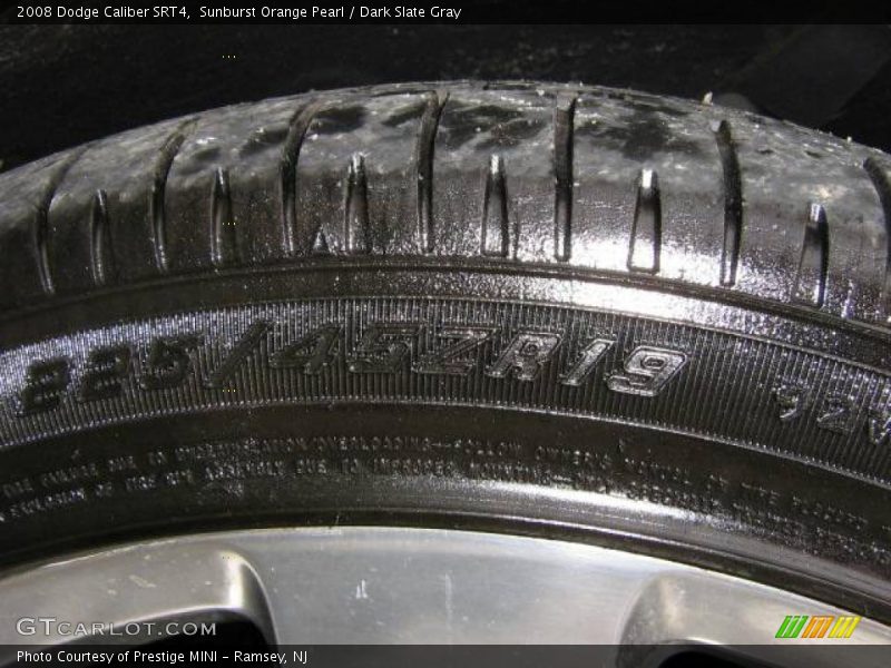 Sunburst Orange Pearl / Dark Slate Gray 2008 Dodge Caliber SRT4