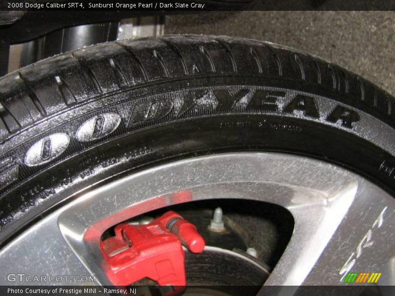 Sunburst Orange Pearl / Dark Slate Gray 2008 Dodge Caliber SRT4