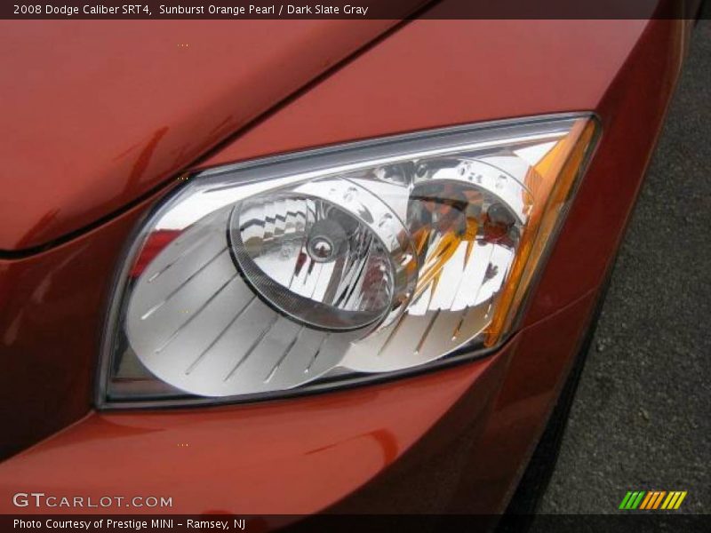 Sunburst Orange Pearl / Dark Slate Gray 2008 Dodge Caliber SRT4